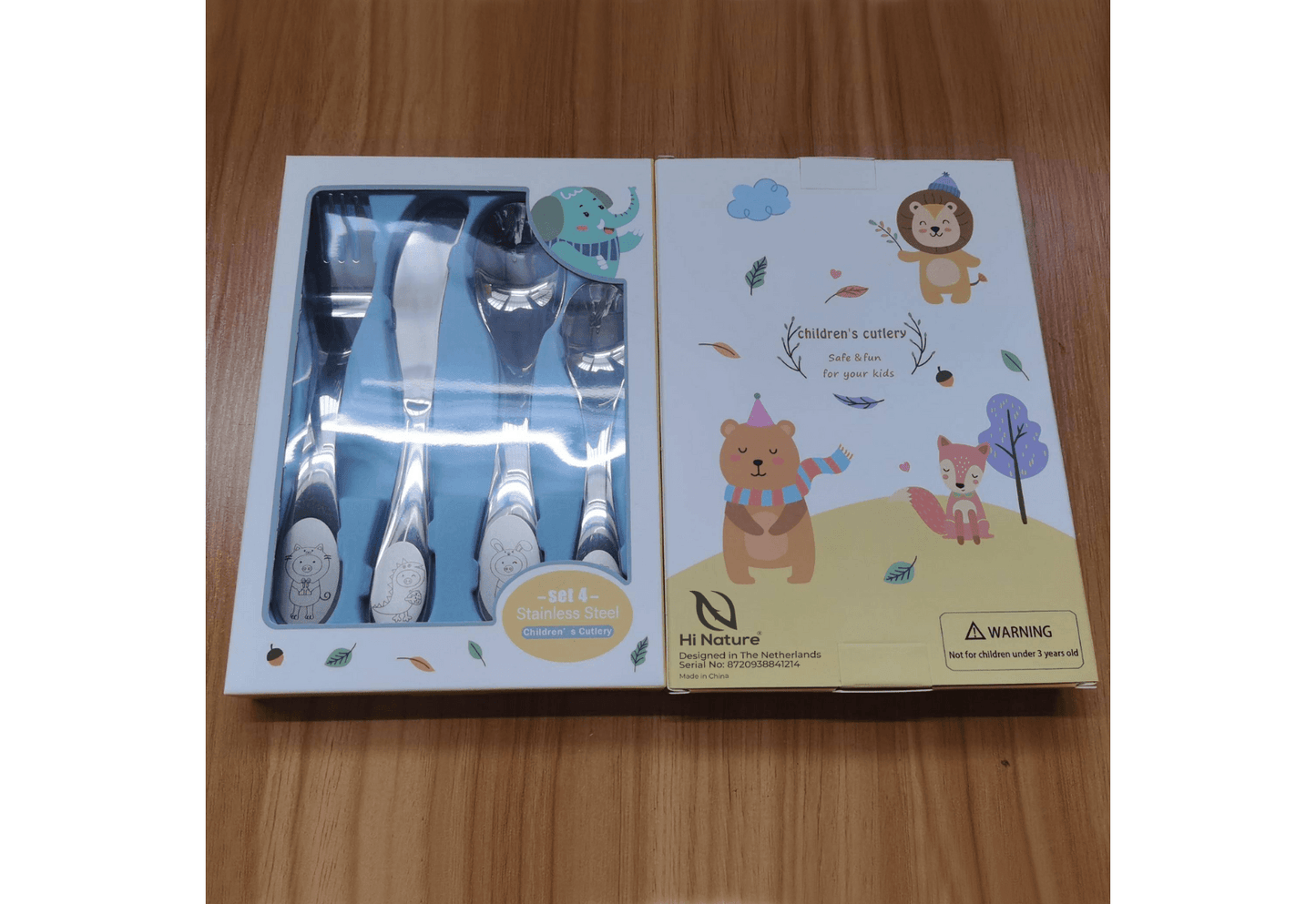Kinder Bestek 4 Delig