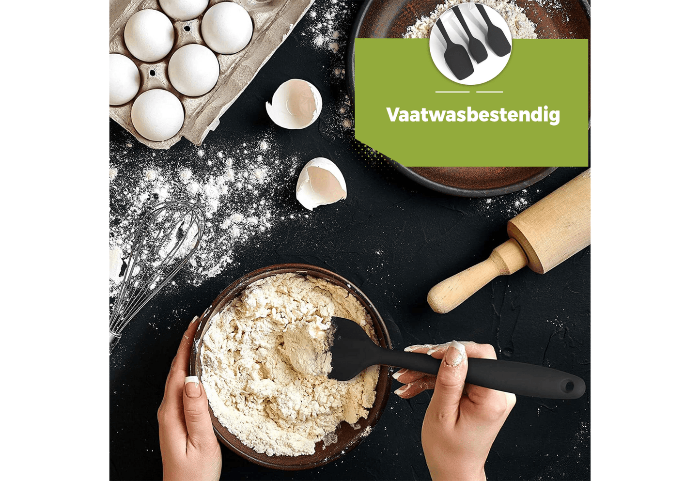 Spatel set van 3 Stuks