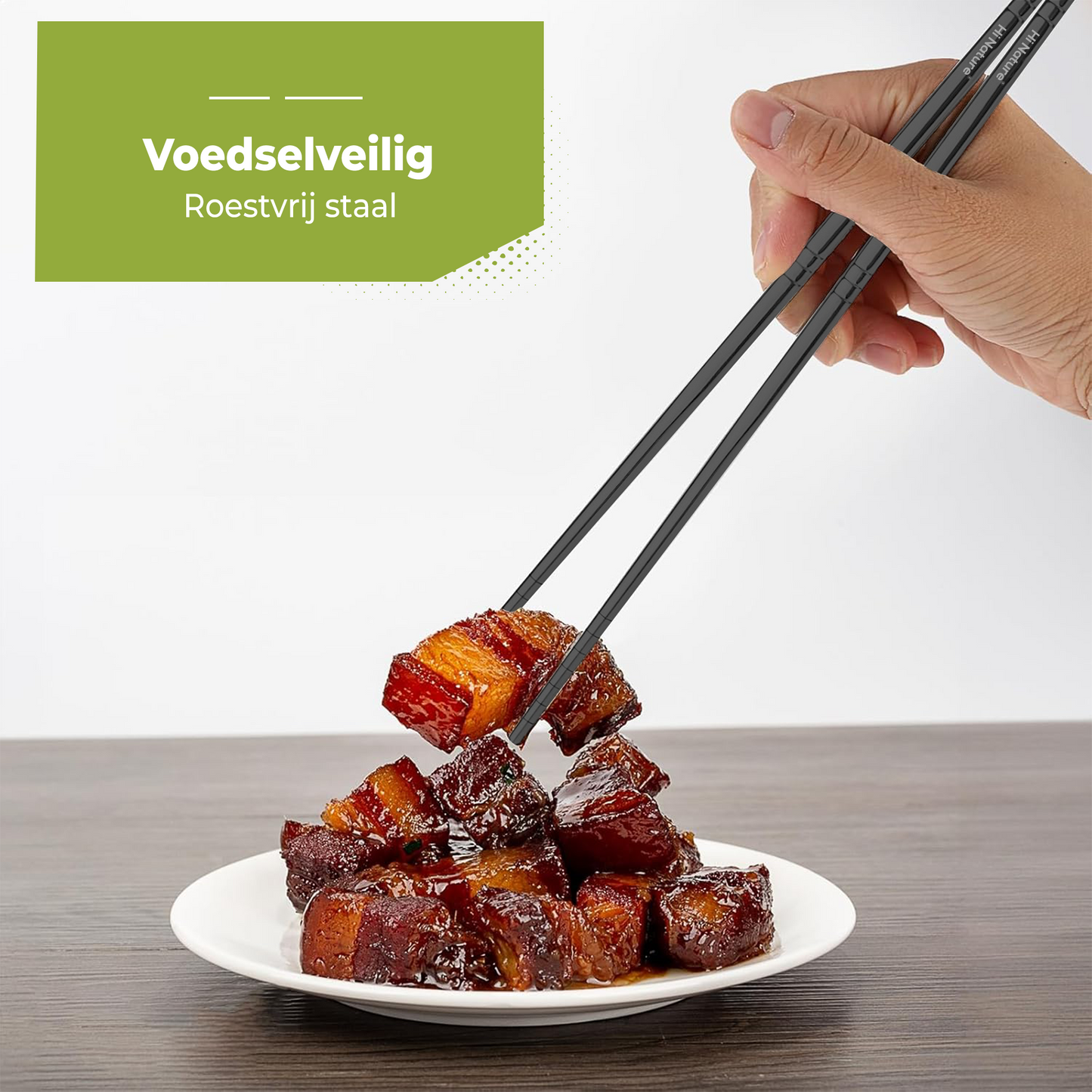 Luxe Chopsticks Set (Zwart)