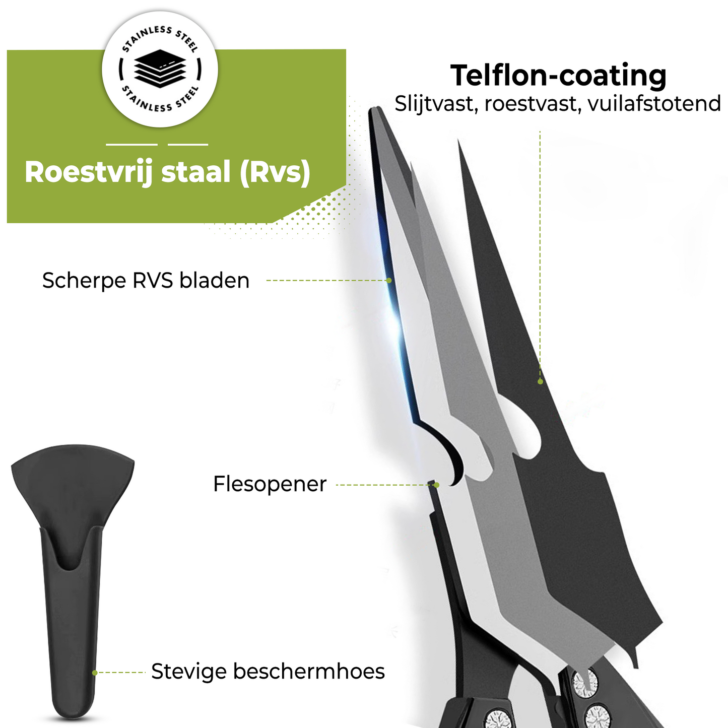 Professionele Keukenschaar - Zwaar uitgevoerd