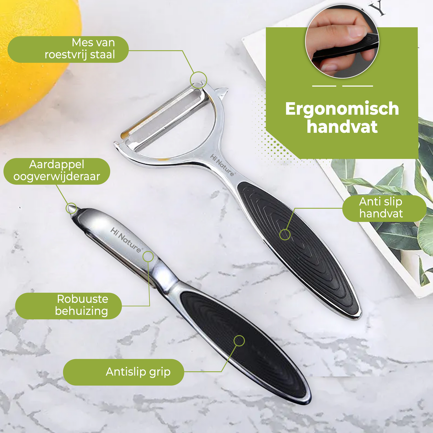 Robuuste Kwaliteit Dunschillers Set 2
