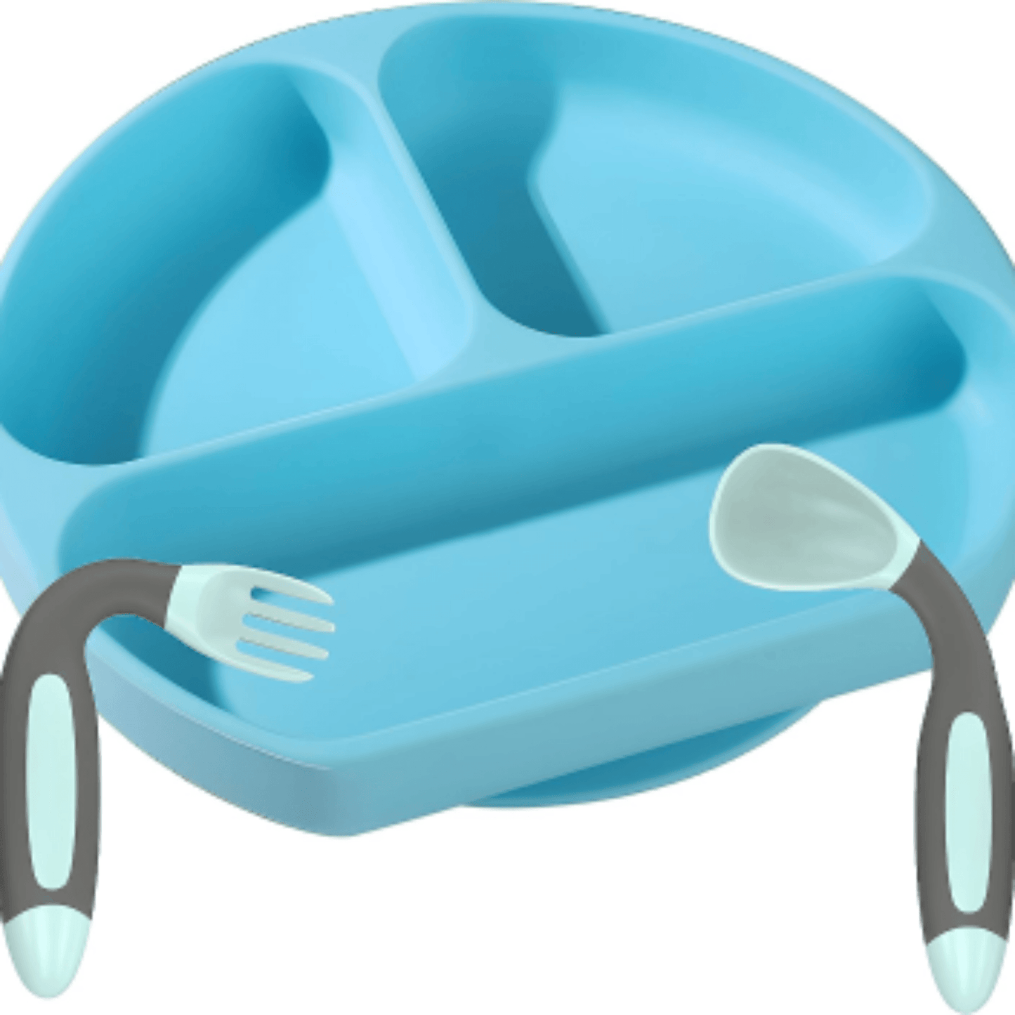 Babybordje set met zuignap inclusief bestek