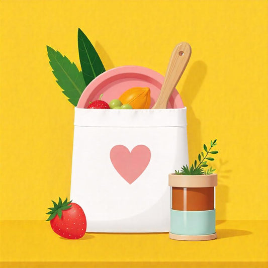 The impact of plastic-free baby products on health and sustainability, featuring BPA-free silicone baby plates, eco-friendly lunch boxes, and safe food storage solutions for parents seeking non-toxic alternatives.