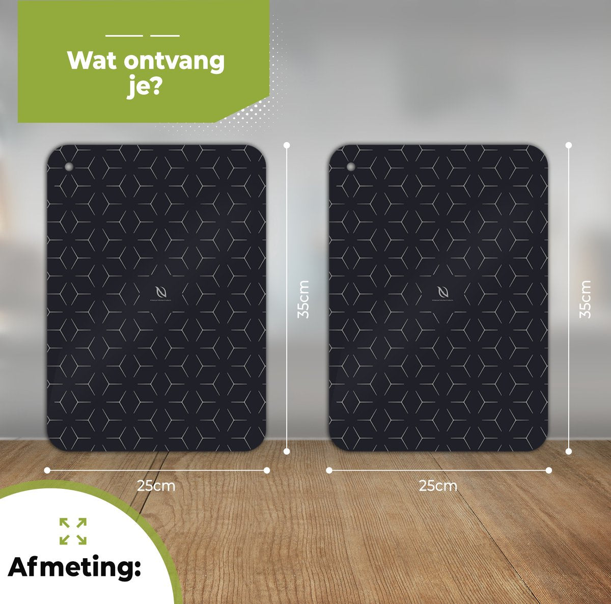 Inductie Beschermer set 2 Stuks