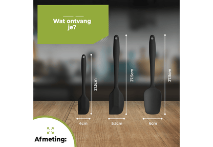 Spatel set van 3 Stuks