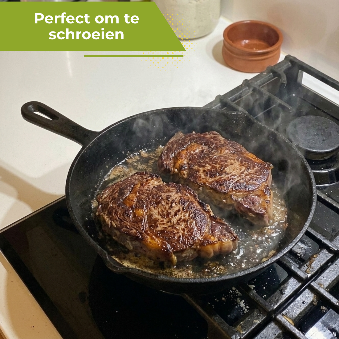 Gietijzeren Pannenset 3 - Skillet Cast Iron