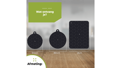 Inductie Beschermer set 6 Stuks