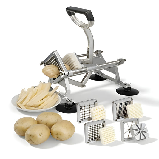Frietsnijders - Patatsnijder -  inclusief 4 roestvrijstalen messen