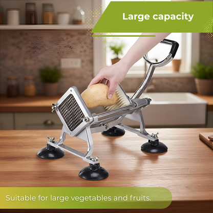 Frietsnijders - Patatsnijder -  inclusief 4 roestvrijstalen messen