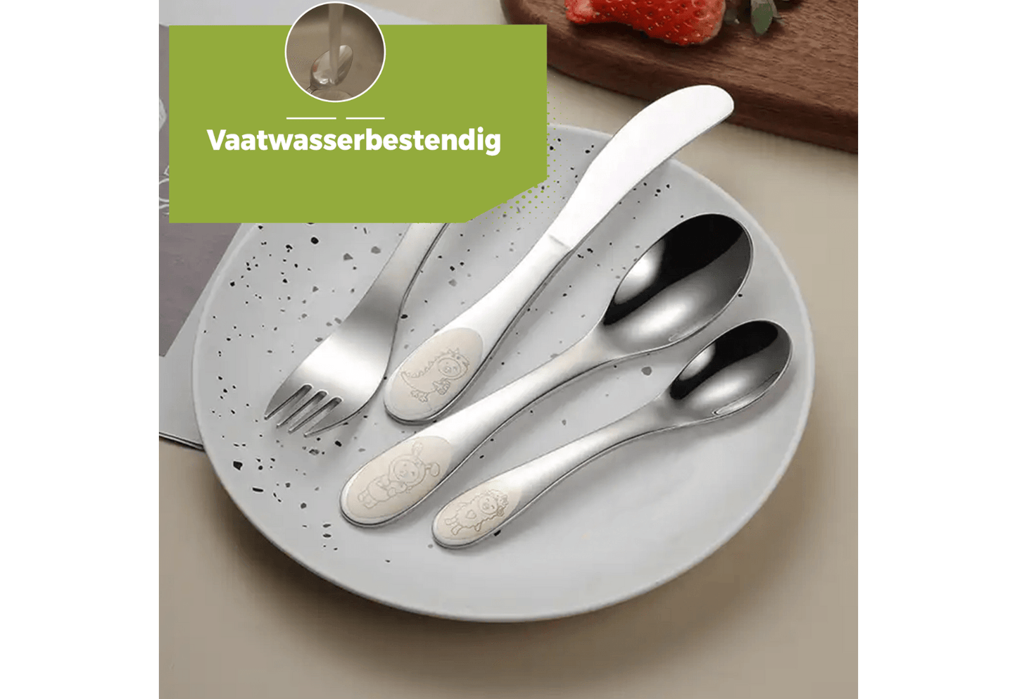 Kinder Bestek 4 Delig