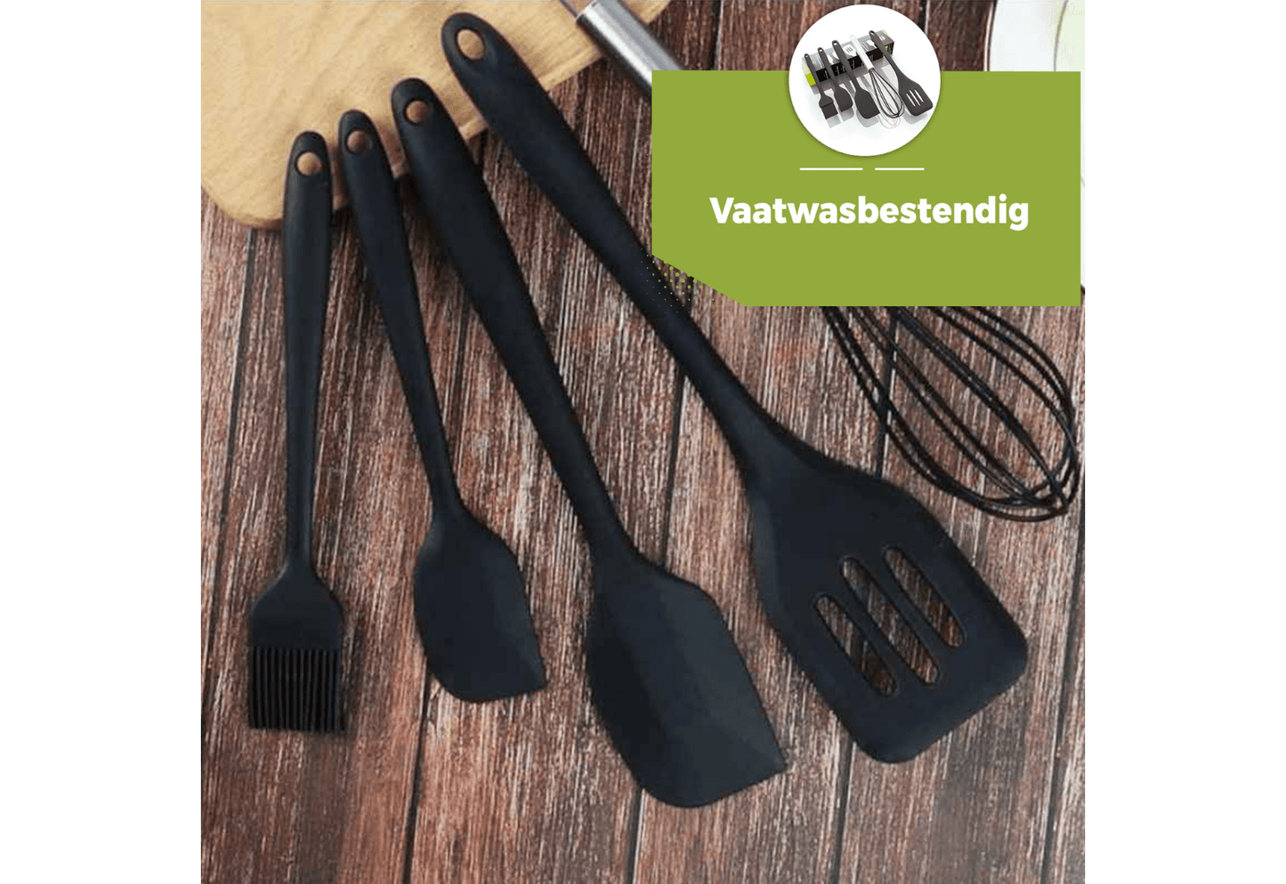 Spatel set van 5 stuks
