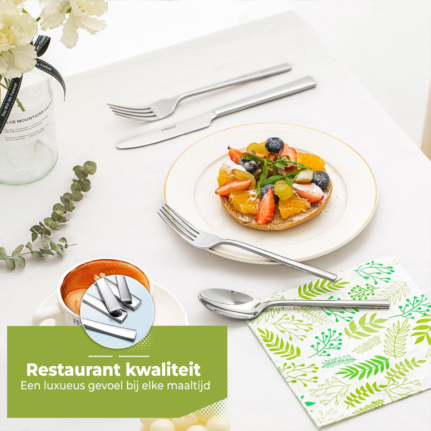 Besteksets - 6 Persoons Bestekset 100% RVS (36-delig)