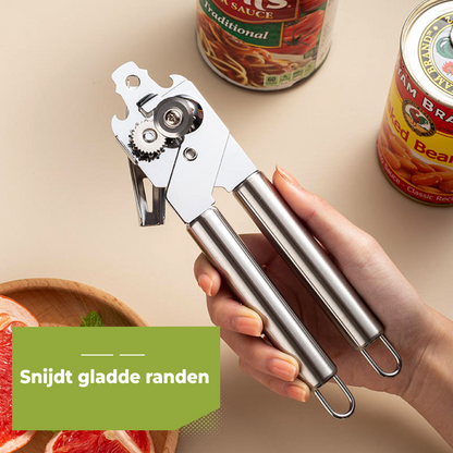 Blikopener - RVS Handmatige blikopener