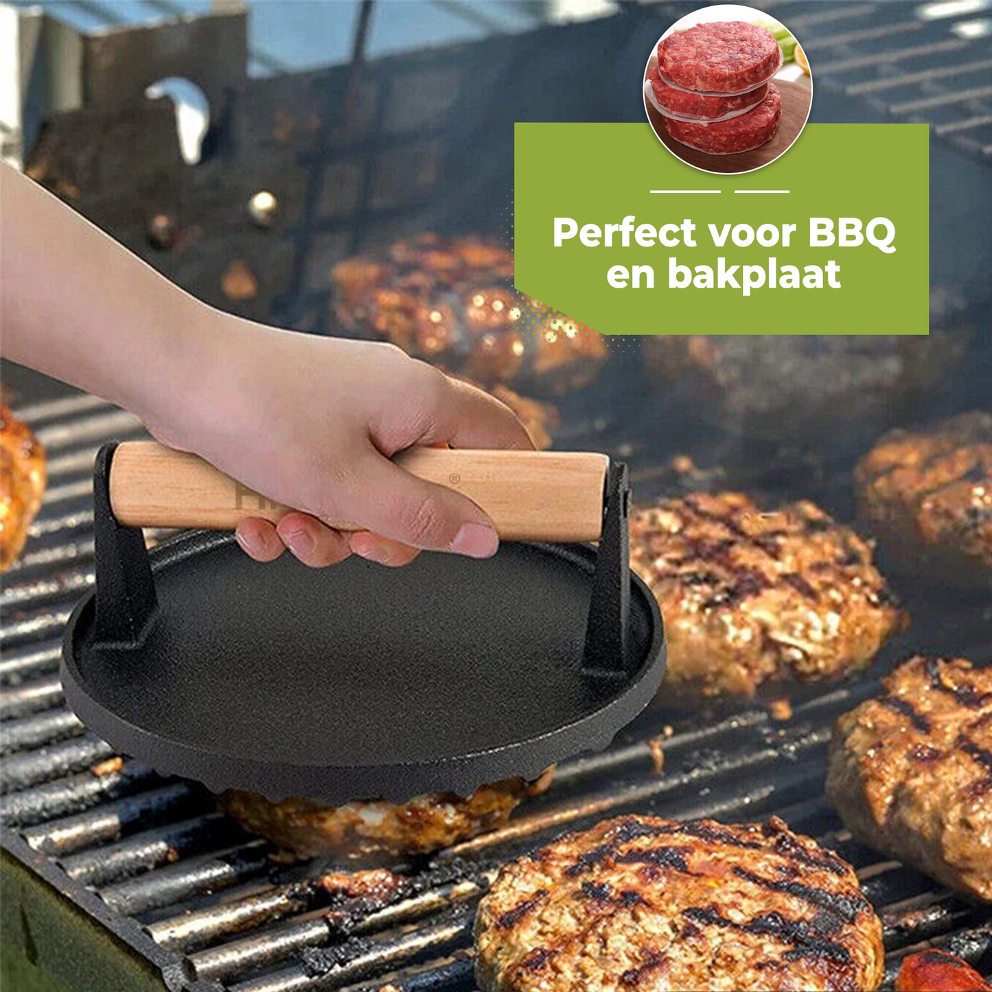 Burgermakers - Professionele Hamburgerpers en Hamburgermake