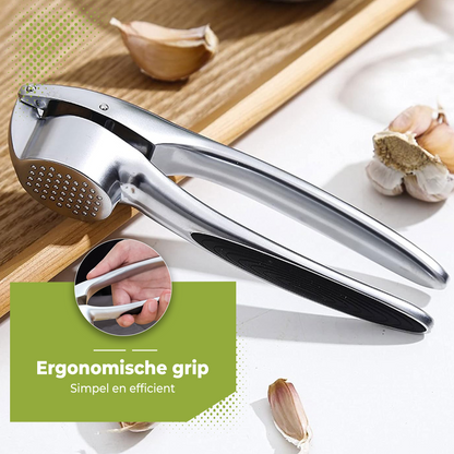 Knoflookpers RVS 17 CM