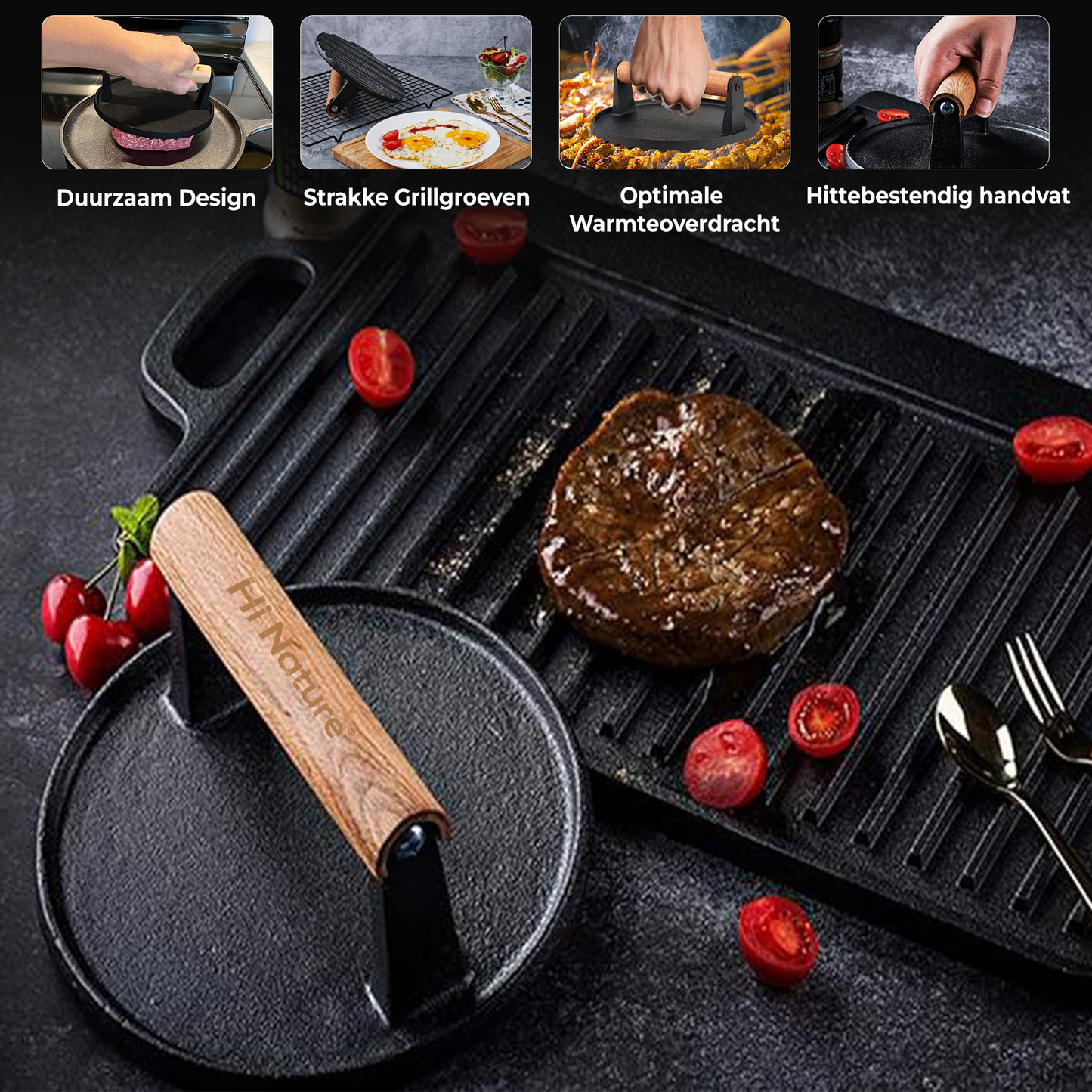 Burgermakers - Professionele Hamburgerpers en Hamburgermake