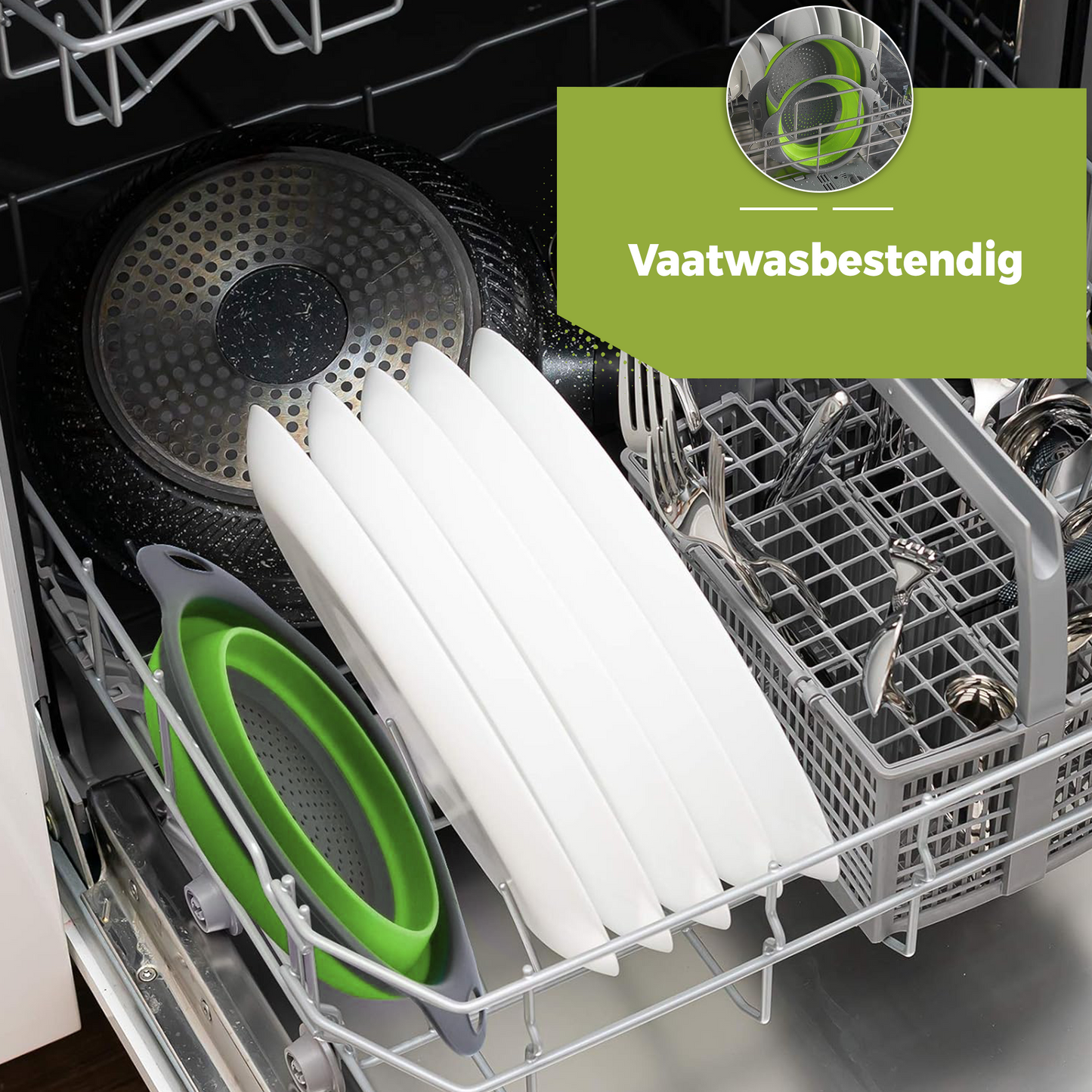 Colander Set 2 grün